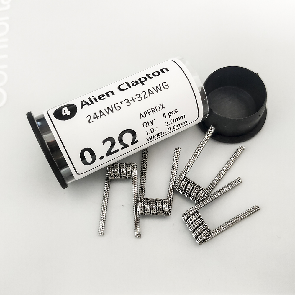 Coil Building Kit - 4 ชิ้น ลวดต้านทานสำเร็จรูป A1 26x3+32AWG/0.3ohm 24x3+32AWG/0.2ohm