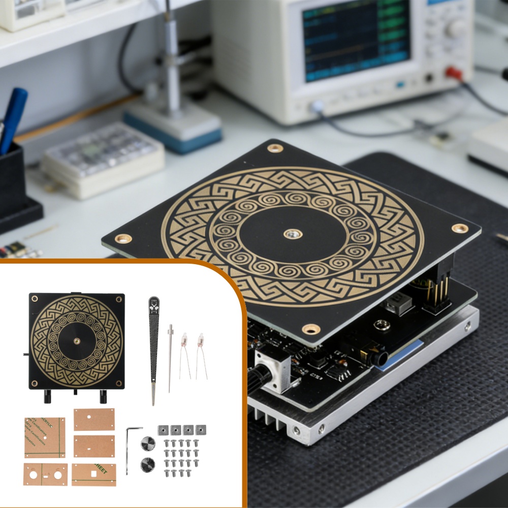Coil Building Kit - เทสล่าคอยล์แบบสัมผัสได้ MTC โหมดคู่ บลูทูธ 5.1 พร้อมไฟ