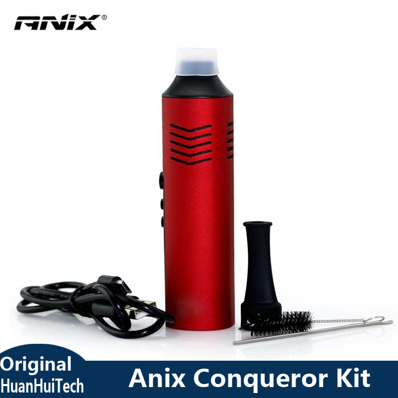 Vaping Area - เครื่องสูบสมุนไพรแห้งแบบดั้งเดิม Anix Conqueror Kit 2200mAh พร้อมห้องทำความร้อนและหน้าจอ