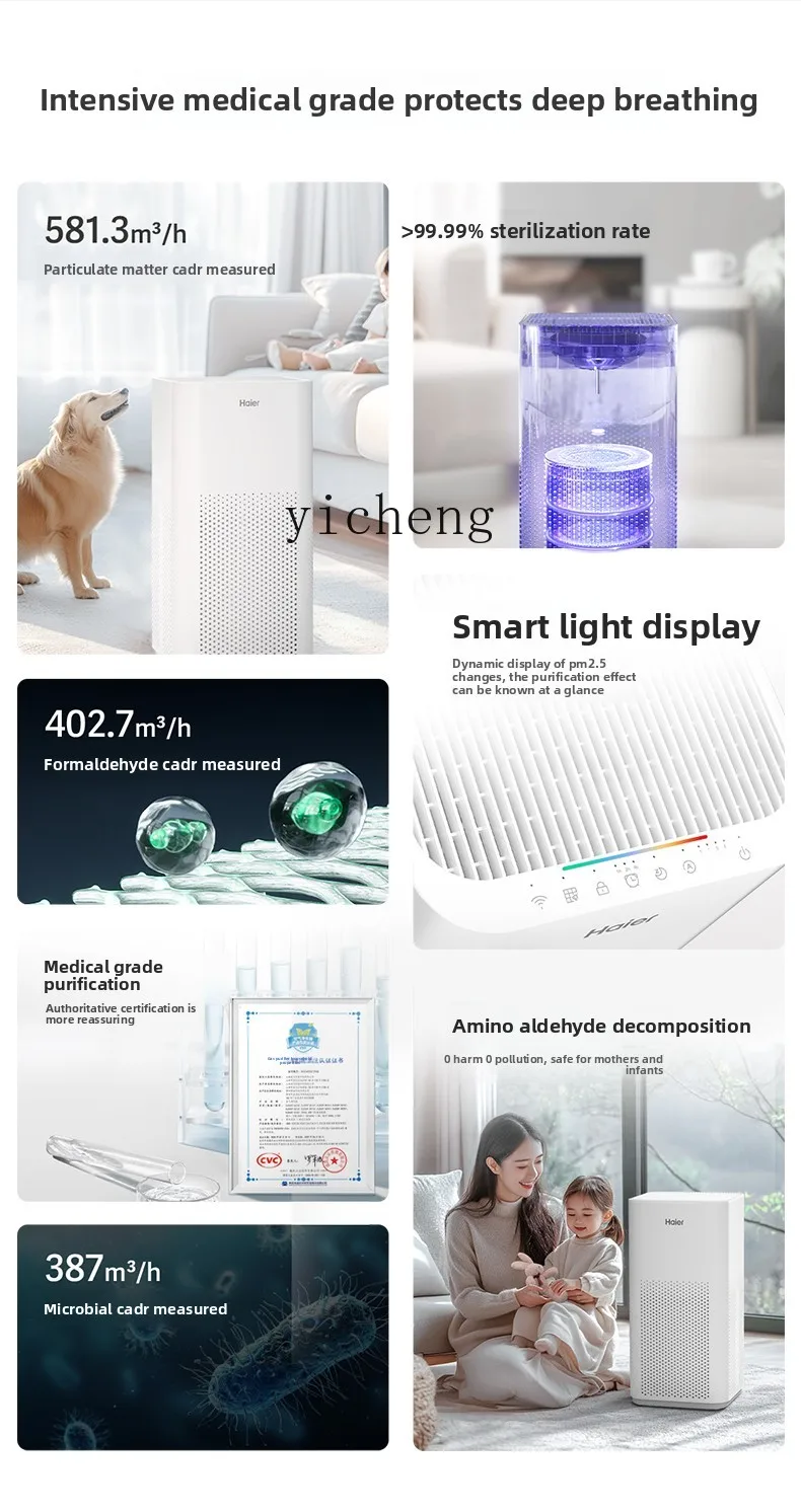 Smoking & Vaping Accessories - C12 เครื่องฟอกอากาศในครัวเรือน กำจัดฟอร์มาลดีไฮด์ กำจัดควัน กำจัดกลิ่นสัตว์เลี้ยง ฝุ่น