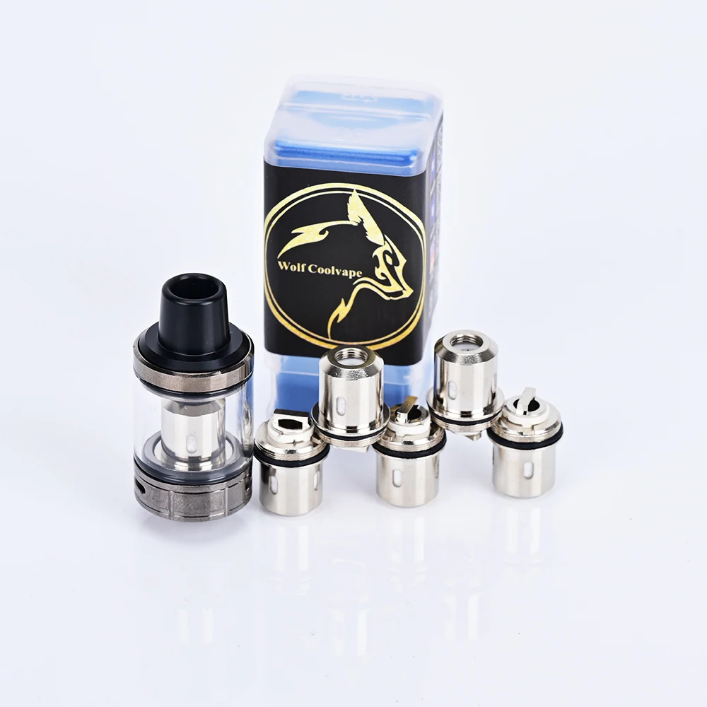 Vape Coil Replacement - Wolfcoolvape Vape ถัง RBA Atomizer 0.3ohm