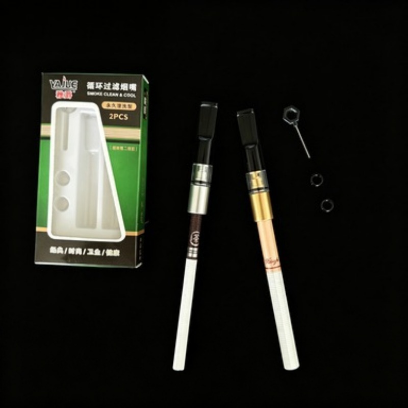 Smoking & Vaping Accessories - ชุดกรองควันแบบคลาสสิกที่ทำความสะอาดได้ 2/4 ชุด สำหรับควันหนา 5.5/8 มม.