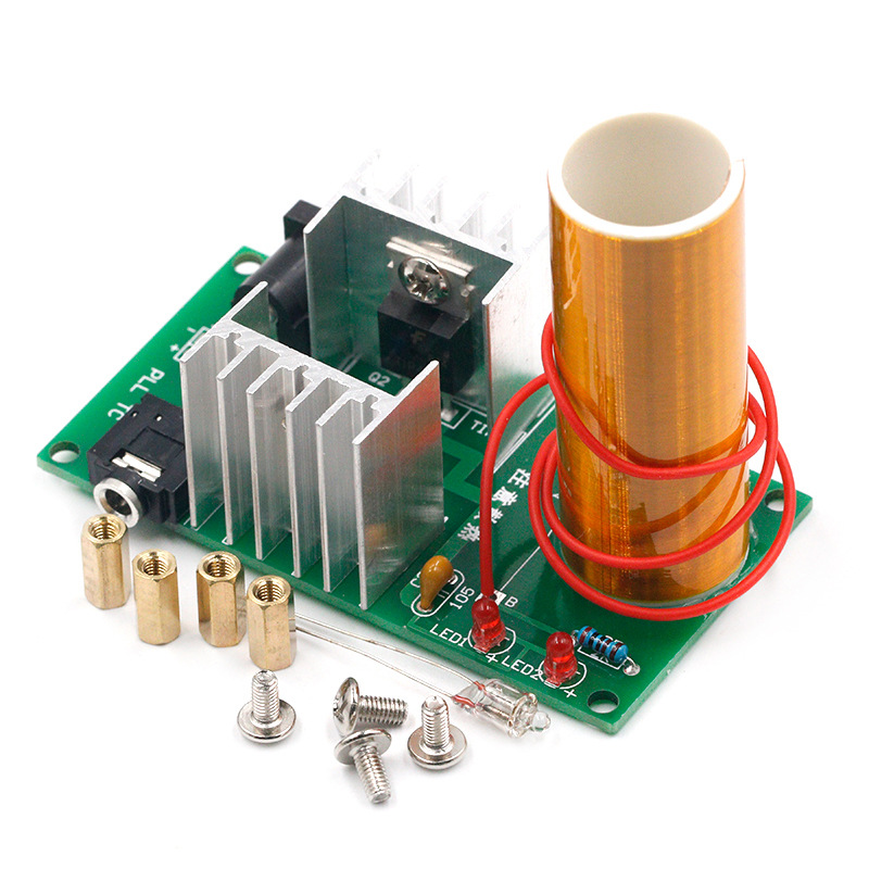 Coil Building Kit - Mini Tesla Coil DIY ชุดอิเล็กทรอนิกส์ DC