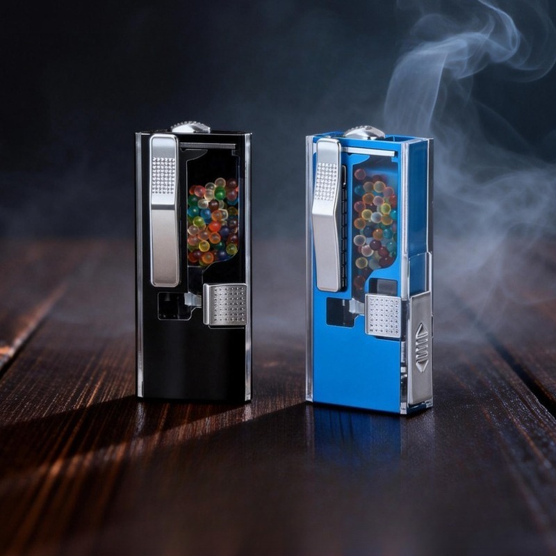 Smoking & Vaping Accessories - ลูกปัดระเบิดกลิ่นหอม 2000 ชิ้น หลากหลายรสชาติ พร้อมที่กด ลูกบอลระเบิดกลิ่นผลไม้