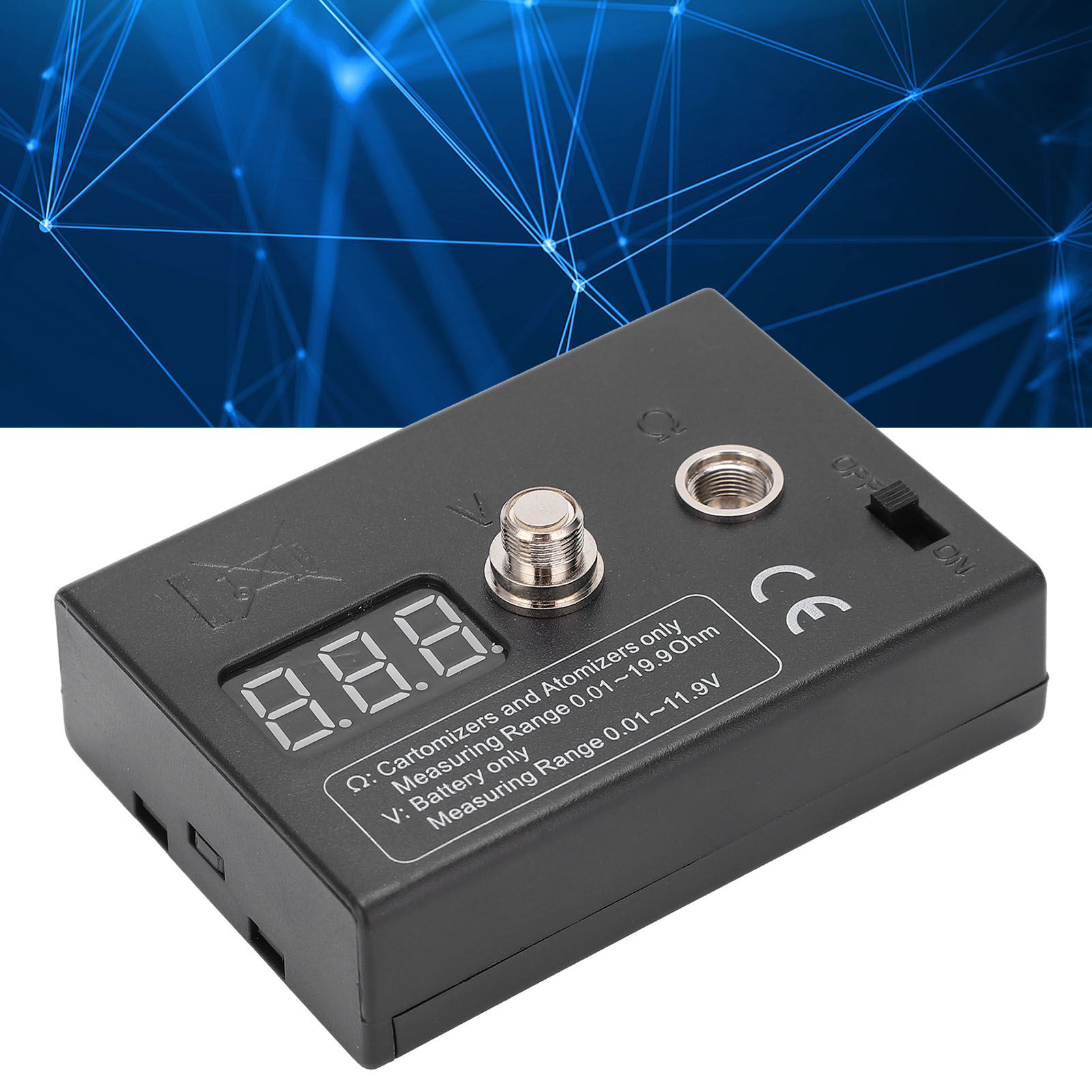 เครื่องวัดความต้านทานโอห์ม 0.0 - Ohm Meter Reader บทวิจารณ์และราคา