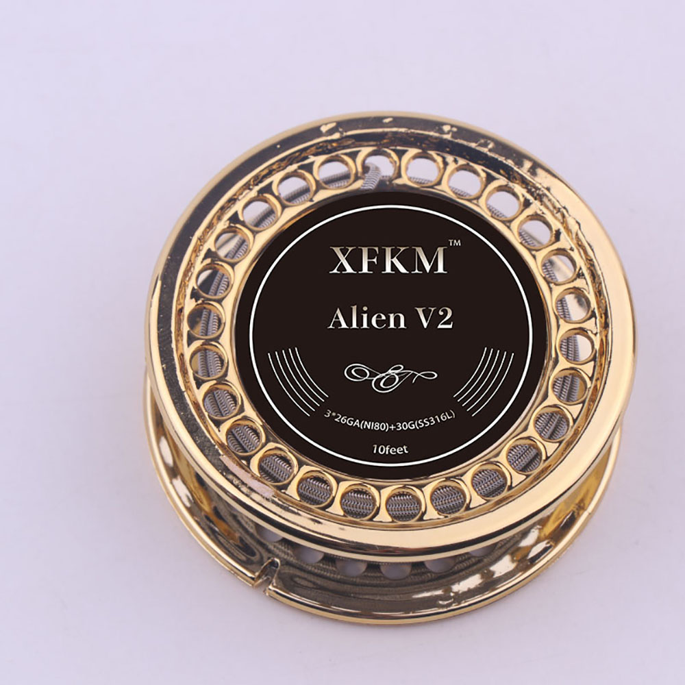 XFKM 5M/ม้วน NI80/A1/SS316L Al - Clapton Wire Pre Built บทวิจารณ์และราคา