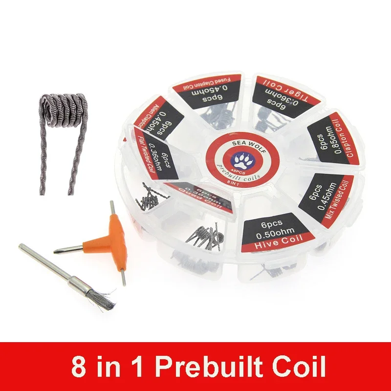 คอยล์สำเร็จรูป 8 แบบ Alien Cla - Clapton Wire Pre Built บทวิจารณ์และราคา