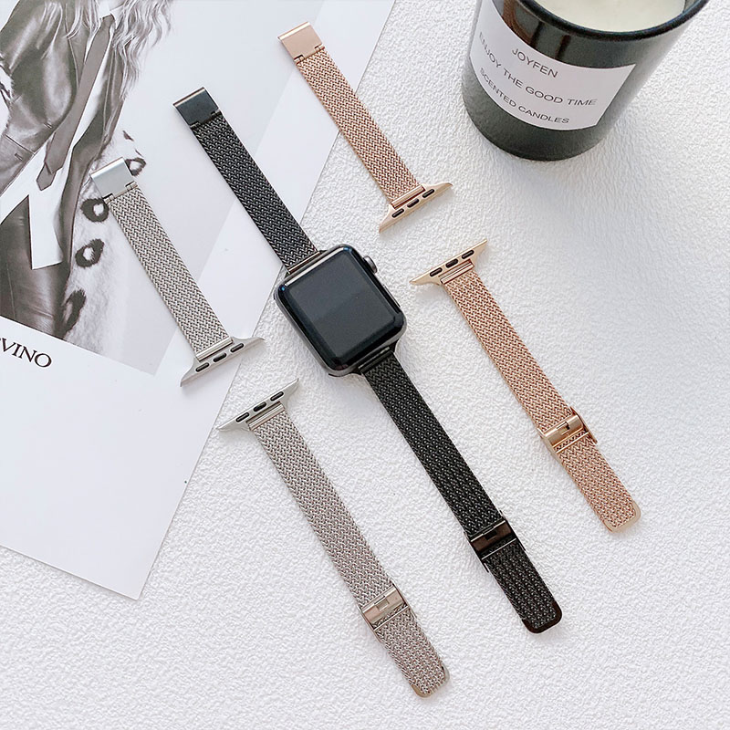 สายนาฬิกาโลหะบางระดับพรีเมียมส - Mesh Coil Strip บทวิจารณ์และราคา
