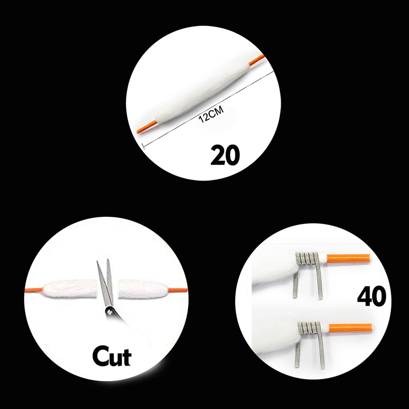20 ชิ้นกระเป๋า DIY E บุหรี่เคร - Vaping Goods บทวิจารณ์และราคา