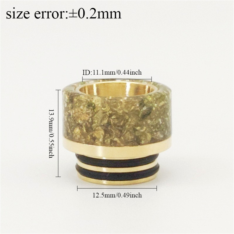 หัวดูดแบบหยดน้ำขนาดใหญ่ 1 ชิ้น - Drip Tip Resin บทวิจารณ์และราคา