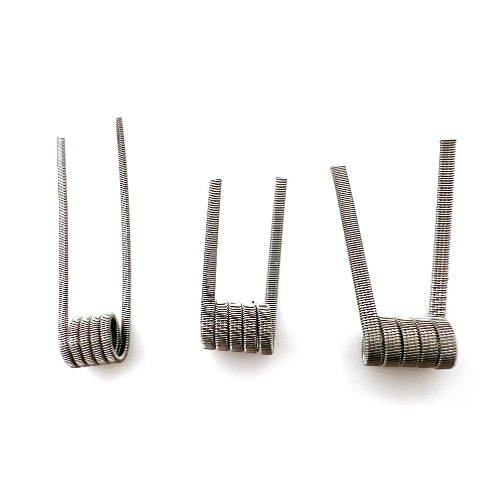10 ชิ้น/กล่อง Ni80 ที่สร้างไว้ - Clapton Wire Pre Built บทวิจารณ์และราคา