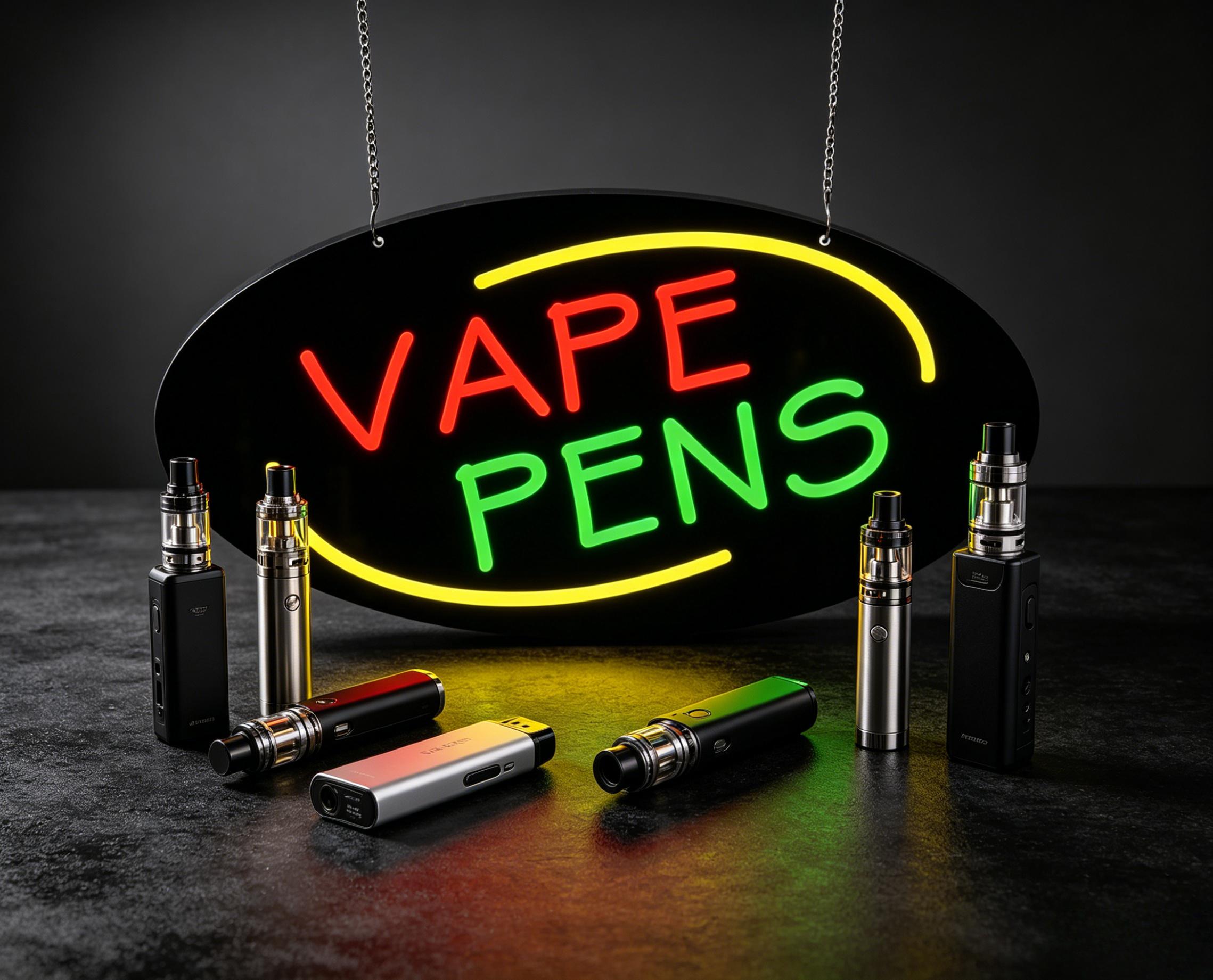 ป้ายไฟนีออนรูปปากกาสำหรับร้านข - Vaping Shop บทวิจารณ์และราคา