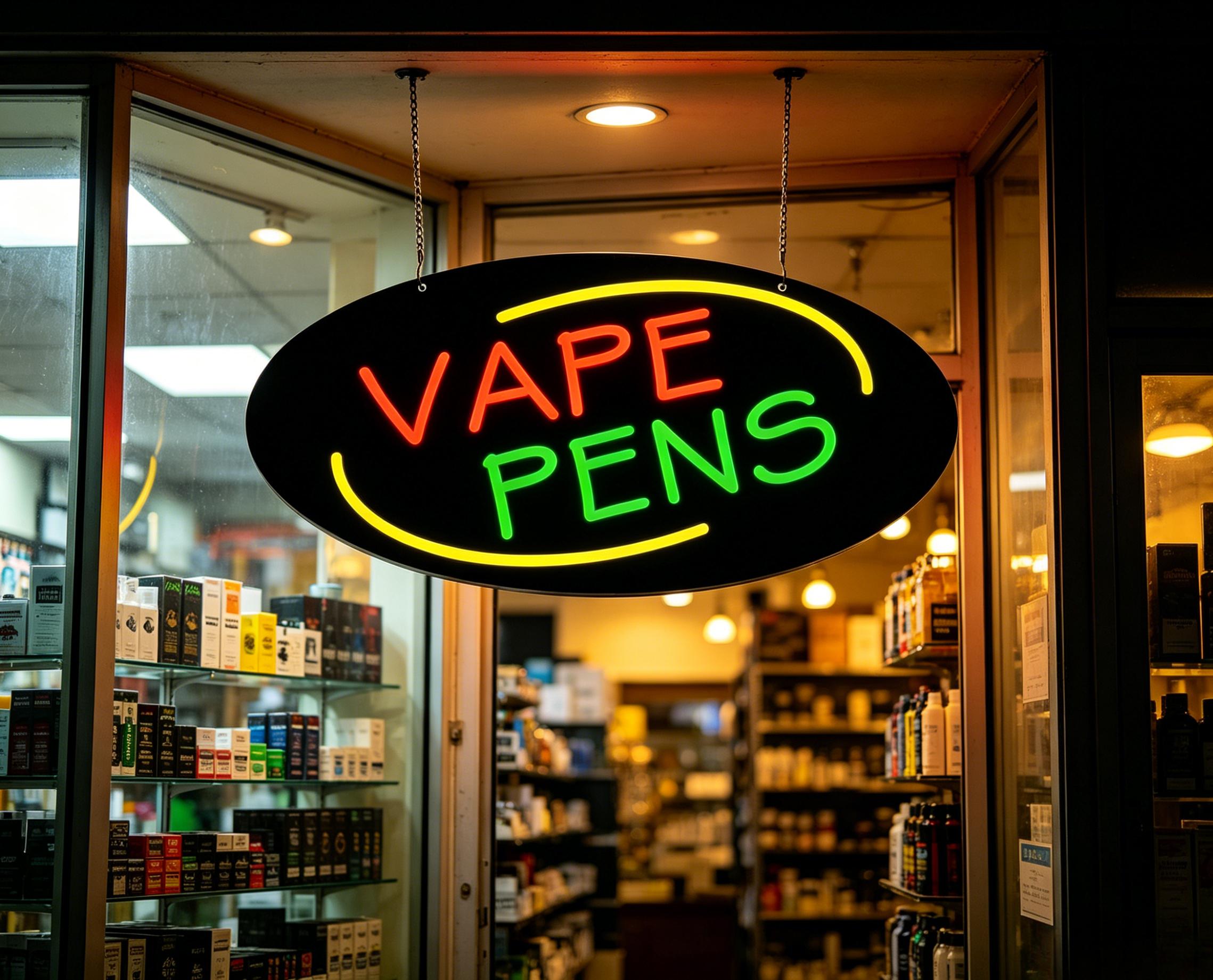 ป้ายไฟนีออนรูปปากกาสำหรับร้านข - Vaping Shop บทวิจารณ์และราคา