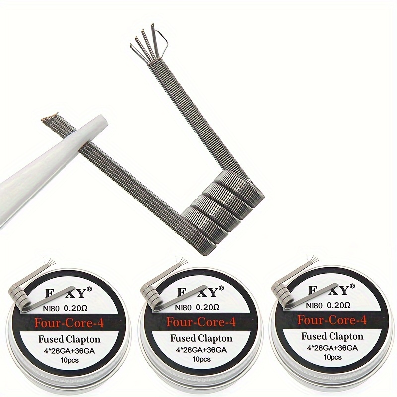 10 ชิ้น/กล่อง, คอยล์นิโครมแบบฟ - Coil Building Kit บทวิจารณ์และราคา