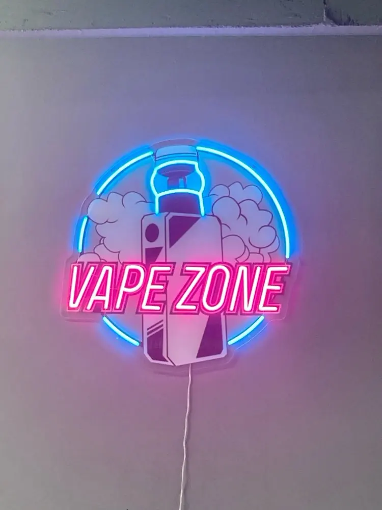 ป้ายไฟนีออนรูปบุหรี่ไฟฟ้า, ป้า - Vaping Shop บทวิจารณ์และราคา