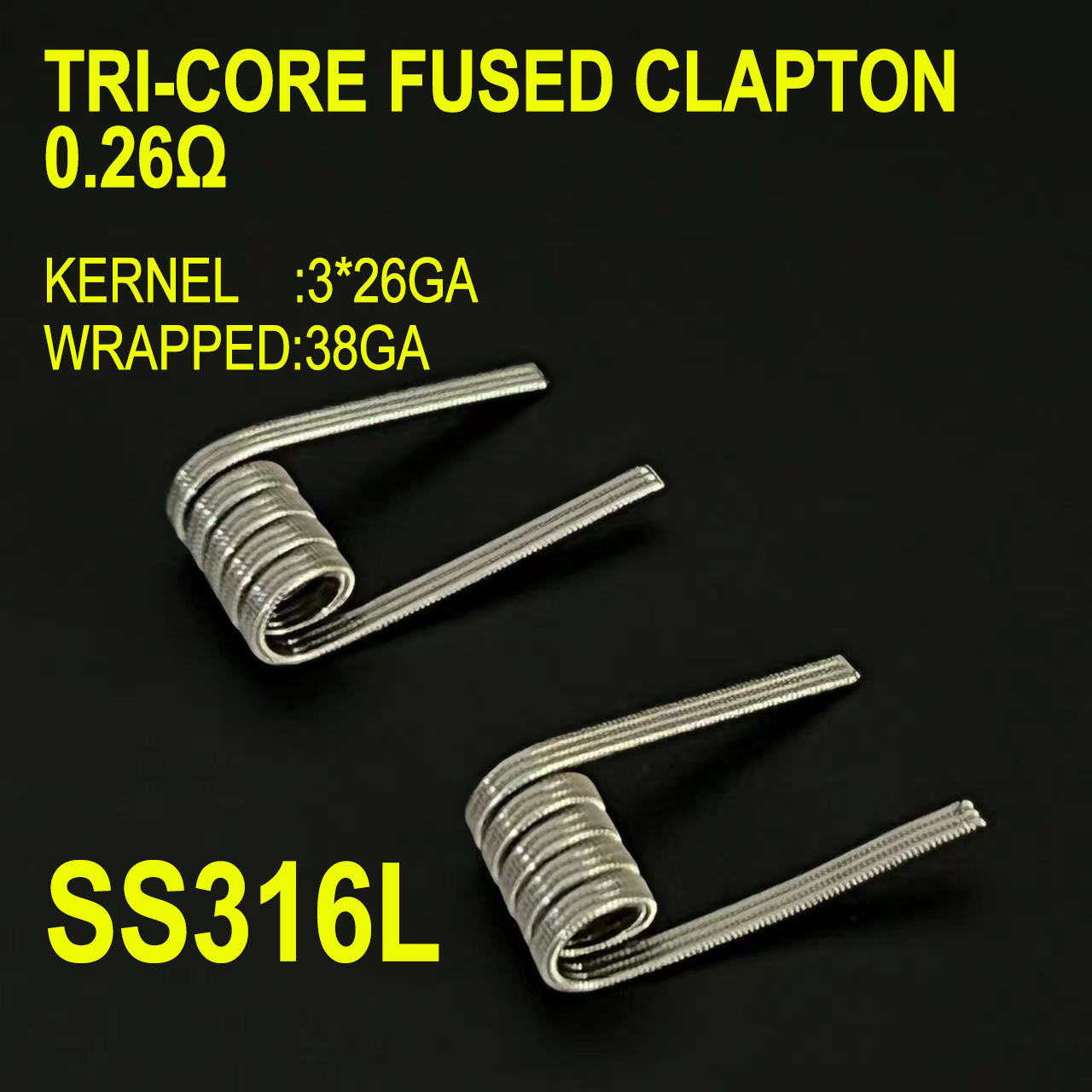 ความต้านทานสปริง ID 3.0มม. 0.2 - Clapton Wire Pre Built บทวิจารณ์และราคา