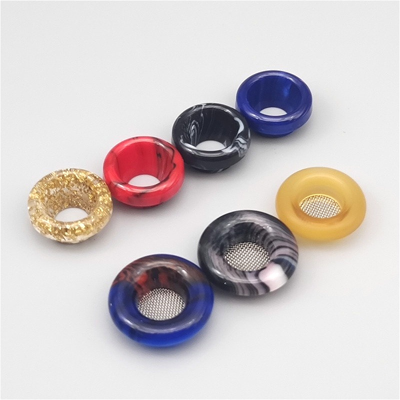 1PC 810 สไตล์สั้นเรซิ่นหยดหัวฉ - Drip Tip Resin บทวิจารณ์และราคา
