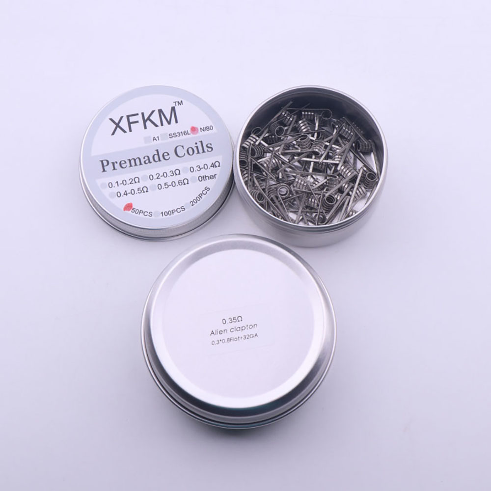 NI80 50/100เส้นผ่านศูนย์กลางภา - Clapton Wire Pre Built บทวิจารณ์และราคา