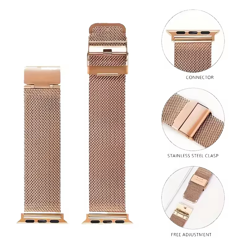 สายนาฬิกา Milanese Loop สำหรับ - Mesh Coil Strip บทวิจารณ์และราคา