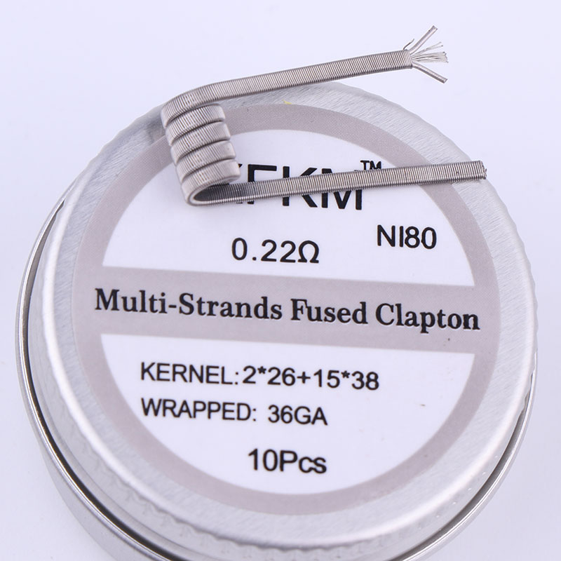 ใหม่ XFKM 10ชิ้น/กล่อง NI80ควา - Clapton Wire Pre Built บทวิจารณ์และราคา