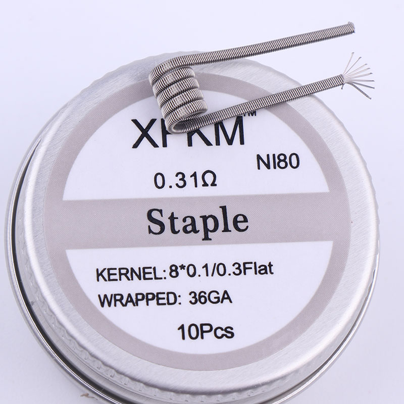 ใหม่ XFKM 10ชิ้น/กล่อง NI80ควา - Clapton Wire Pre Built บทวิจารณ์และราคา