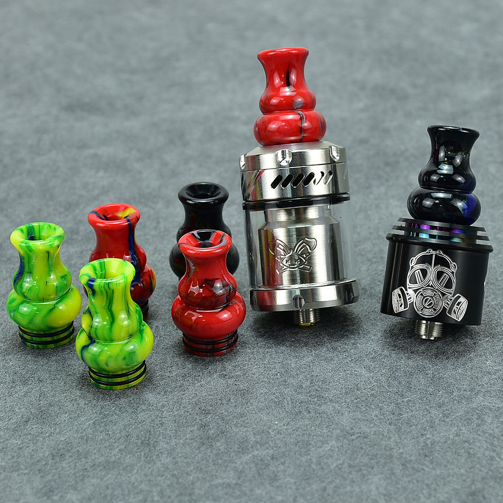 หัวหยดทำจากเรซิน810รูปหมาป่าอุ - Drip Tip Resin บทวิจารณ์และราคา