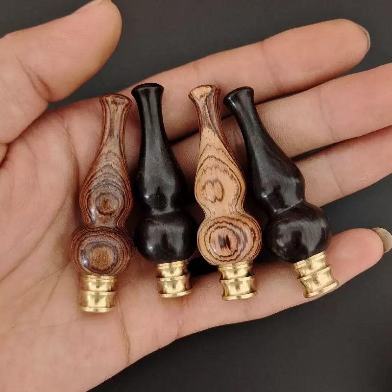 ที่กรองบุหรี่ไม้ทำมือแบบใช้ซ้ำ - Smoking & Vaping Accessories บทวิจารณ์และราคา