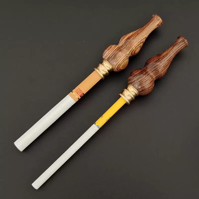 ที่กรองบุหรี่ไม้ทำมือแบบใช้ซ้ำ - Smoking & Vaping Accessories บทวิจารณ์และราคา
