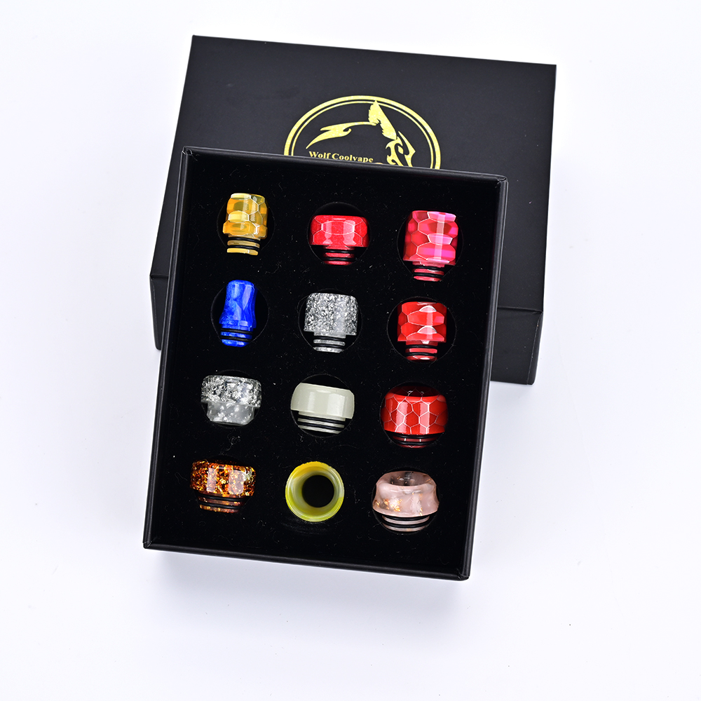 หัวดูดสูบบุหรี่ไฟฟ้า 12 ชิ้น ร - Drip Tip Resin บทวิจารณ์และราคา