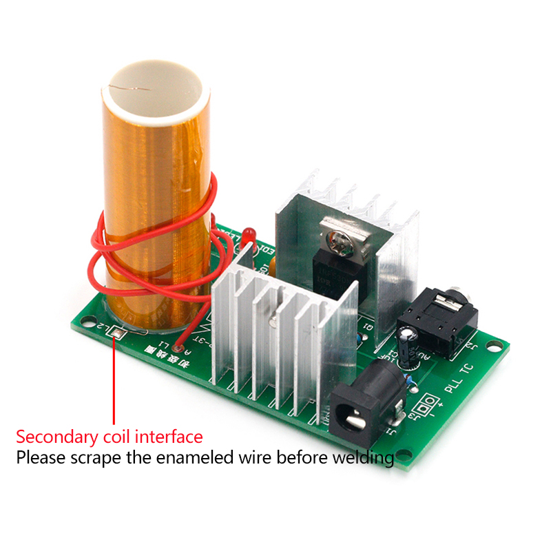 Mini Tesla Coil DIY ชุดอิเล็กท - Coil Building Kit บทวิจารณ์และราคา