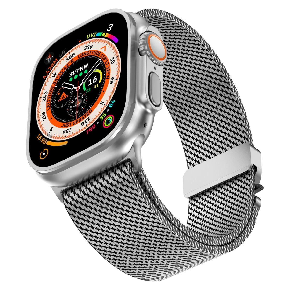 Milanese Loop Band สําหรับ App - Mesh Coil Strip บทวิจารณ์และราคา